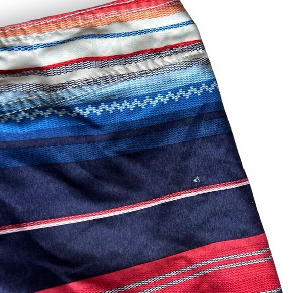 Hecho De Billabong Multicolored Board Swim Shorts Aztec Pattern Men’s Size 31 - Picture 5 of 13